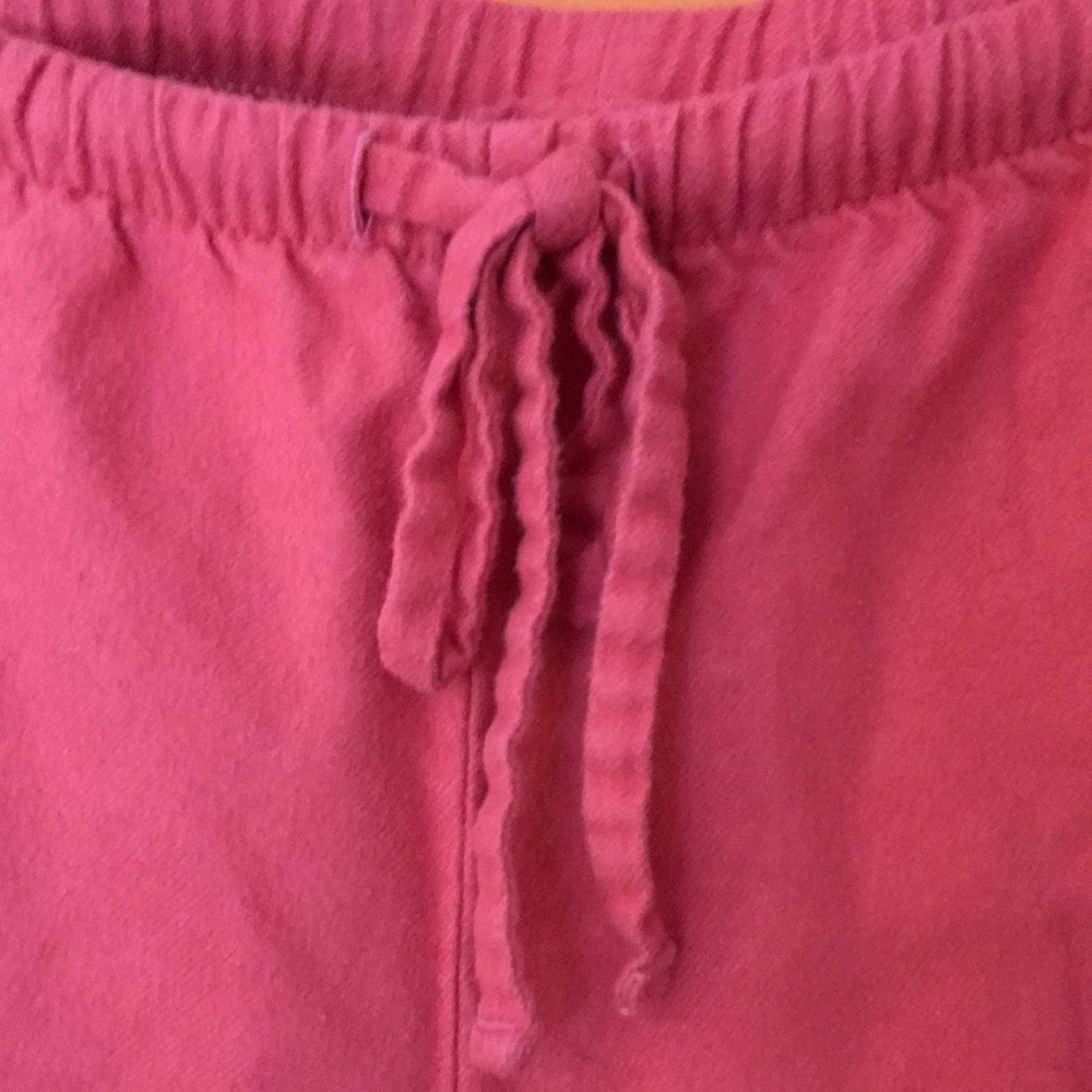 L.L. Bean 100% Cotton Fleece Pajama Lounge Wear Pants Set Woman’s Large 12/14/16 - Picture 7 of 17